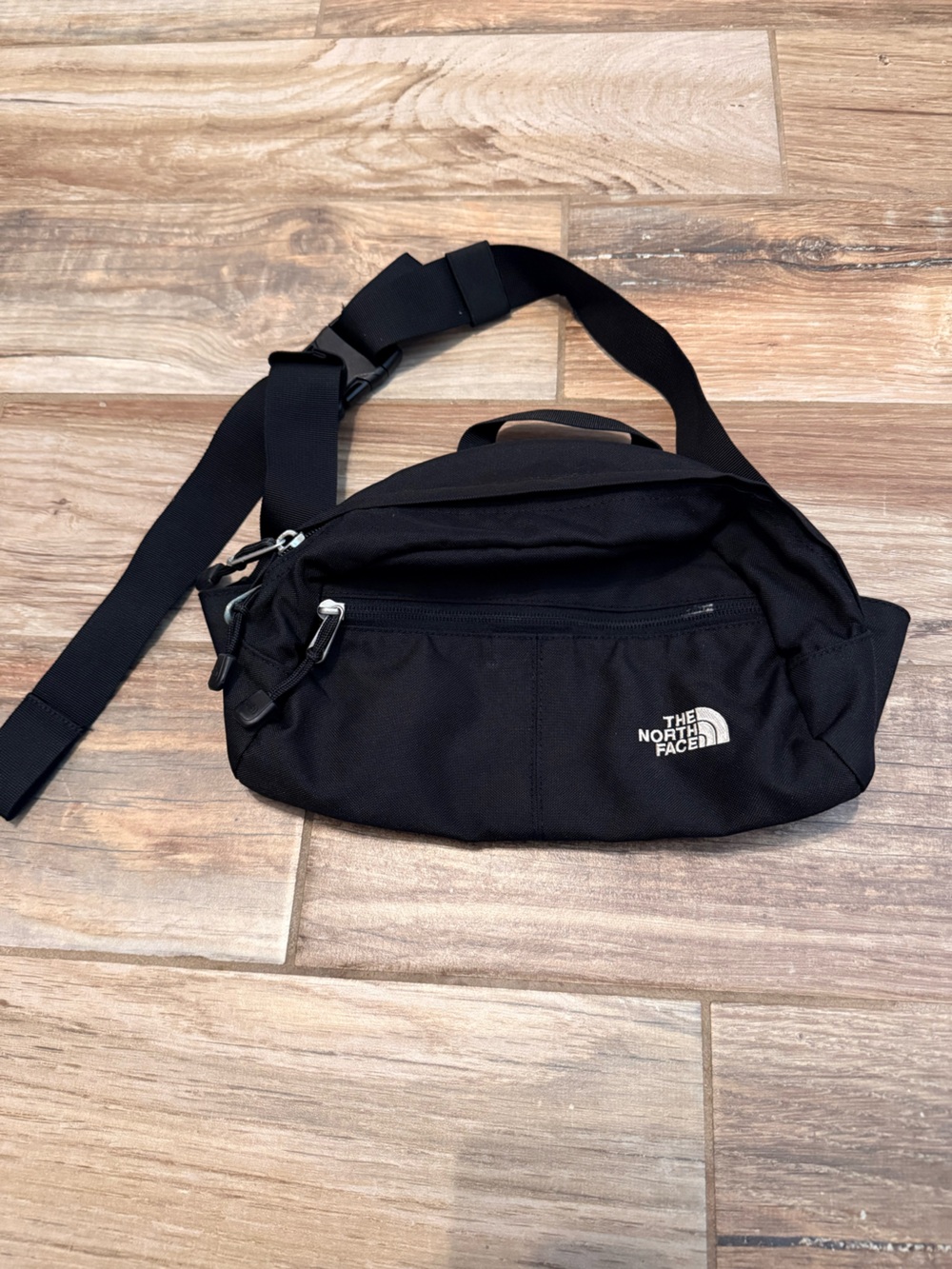 The North Face Black Classic Kanga Waist Utility Bag Hiking Fanny Pack - Picture 2 of 5